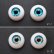 Photo2: Free shipping!!  AiL Original doll eyes   Can choose 9sets freely 15mm (2)