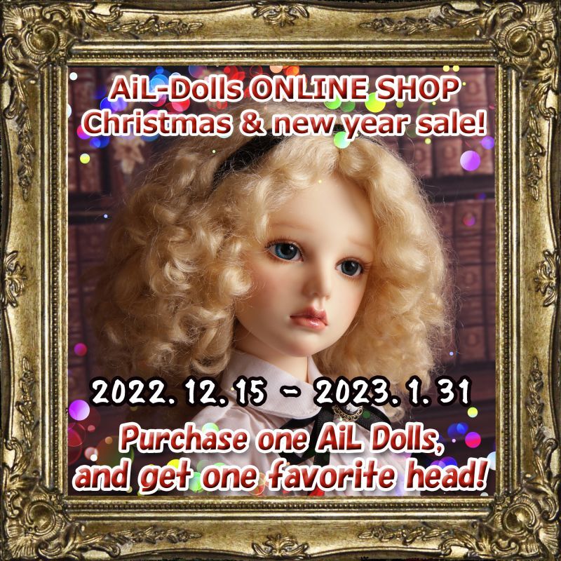 Photo: <p><span style="color: #ff0000; font-size: large;"><strong>Christmas and new year Sale! Get your favorite head!!</strong> </span></p>